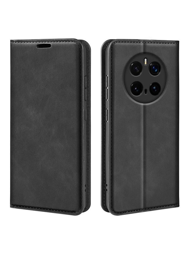 S-TOP Case For Honor Magic7 5G Retro-skin Magnetic Suction Leather Phone Case - Image 1