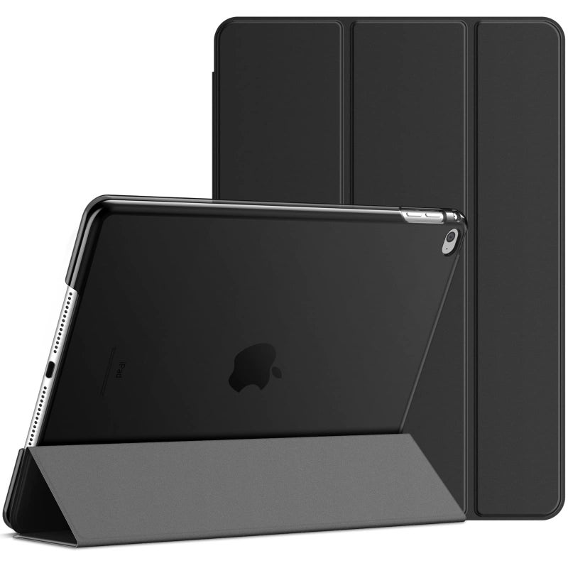 JETech Case for iPad Air 2 (2nd Generation), Smart Cover Auto Wake/Sleep (Black) - Image 1