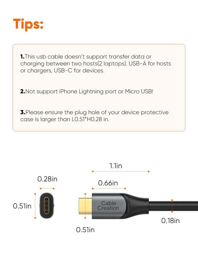 CableCreation CableCreation USB C to USB A Cable 1Feet, USB C to USB 3.1 USB 3.2 Gen2 10Gbps, USB A to C Data Cable, Android Auto Cable 3A Compatible with USB C External SSD, MacBook Pro, iPad S21, etc, 0.3m Gray  - Image 2