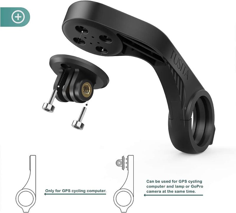 TUSITA Out Front Bike Mount for Garmin Edge GPS - Image 2