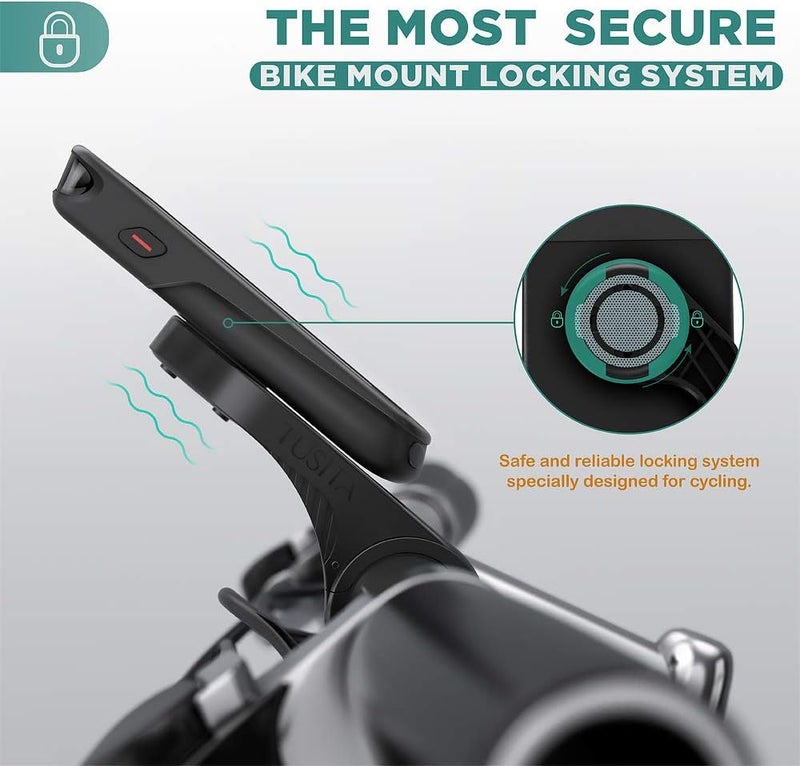 TUSITA Out Front Bike Mount for Garmin Edge GPS - Image 3