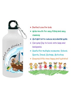 Kids Printed School and Sports Water Bottle with Carrying Clip, 500ml, What Up Dude Tidal Wave, for School, Travel, Sports, Activities, Boys, Girls - pzsku/Z2E799082DDEA83857439Z/45/_/1733072611/59d2384c-17c1-456f-ad62-0413985317f7