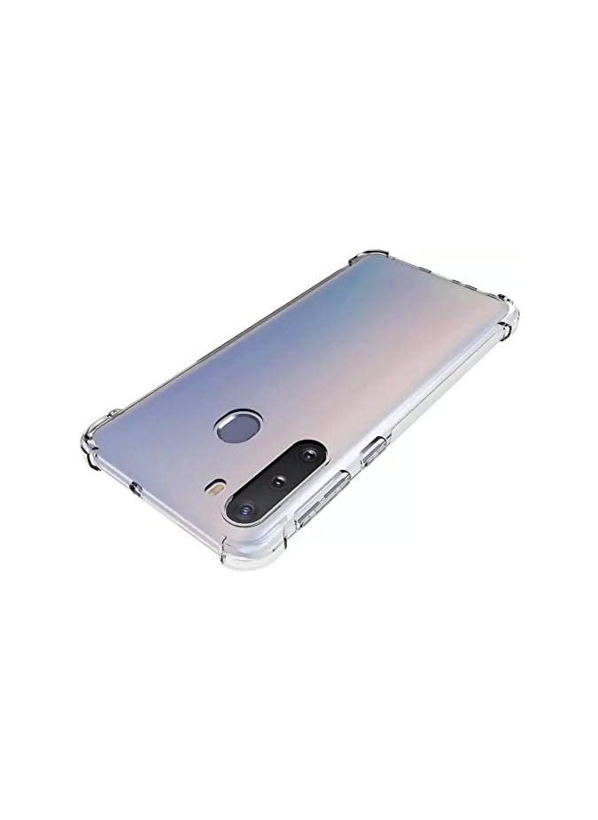 Shockproof Slim Soft TPU Silicon Case Cover For Samsung Galaxy A21 Clear