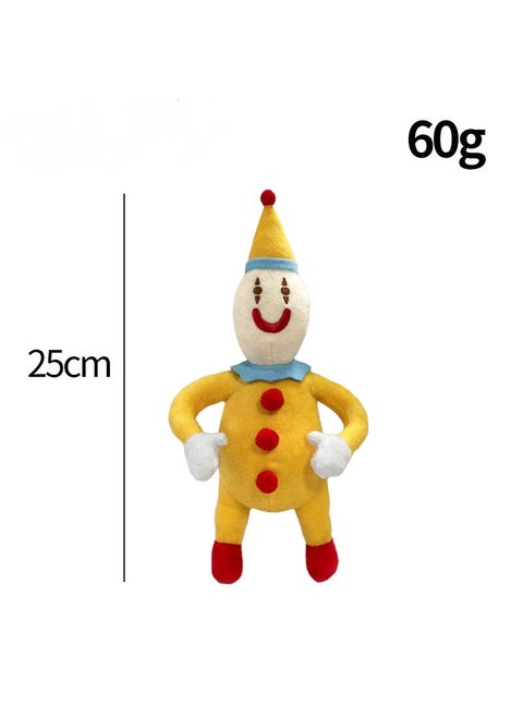 1 Pcs The Amazing Digital Circus Plush Toy Clown 25Cm