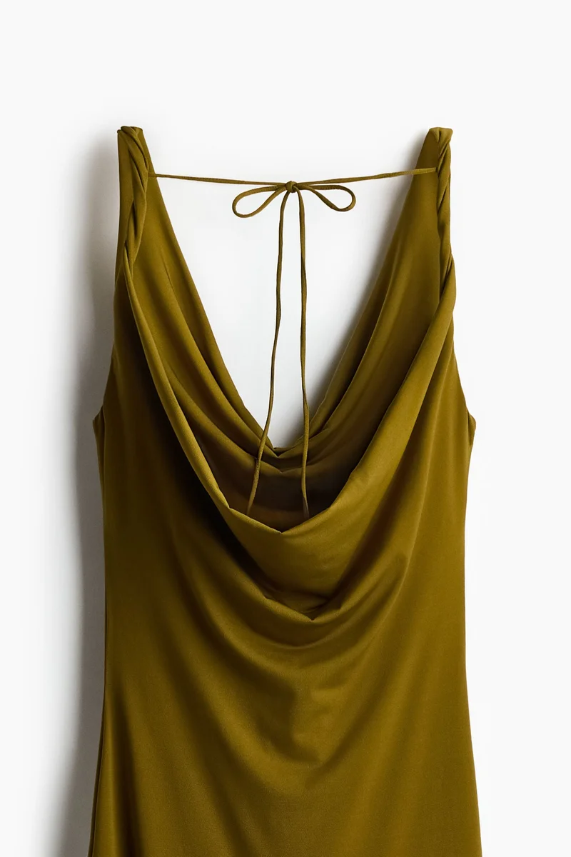 H&M Draped jersey dress