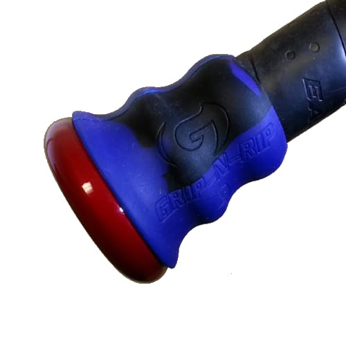 Grip-N-Rip Softball Bat Taper Non-Slip Ergonomic Grip for Secure Hold Durable & Long-Lasting Easy Installation Fits Most Softball Bats Best for Enhanced Comfort & Performance (Black/Blue) - Image 2