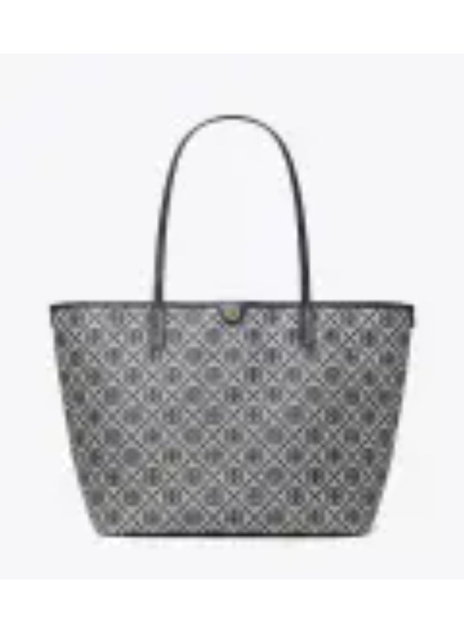 Tory T Monogram Zip Tote - Image 2