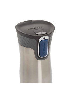 Contigo Loop Stainless Steel Leak-Proof Autoseal Insulated Travel Mug Silver 470 ml  - Image 3