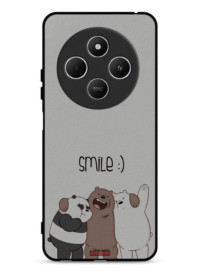 Tolwak Xiaomi Redmi 14C 4G Protective Case Cover Friends Smile - Image 1