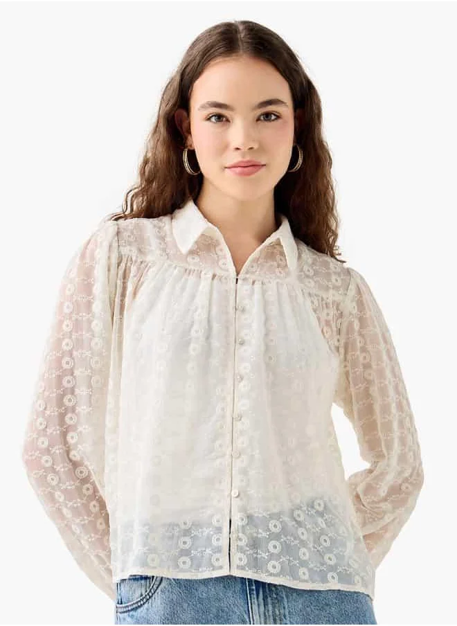 لي كوبر Lee Cooper Embroidered Shirt