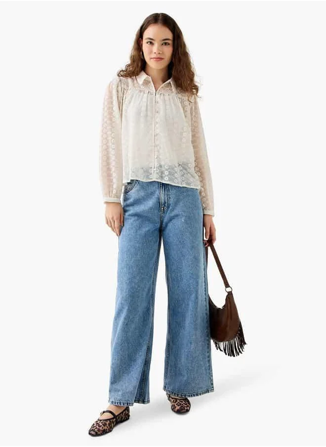 لي كوبر Lee Cooper Embroidered Shirt