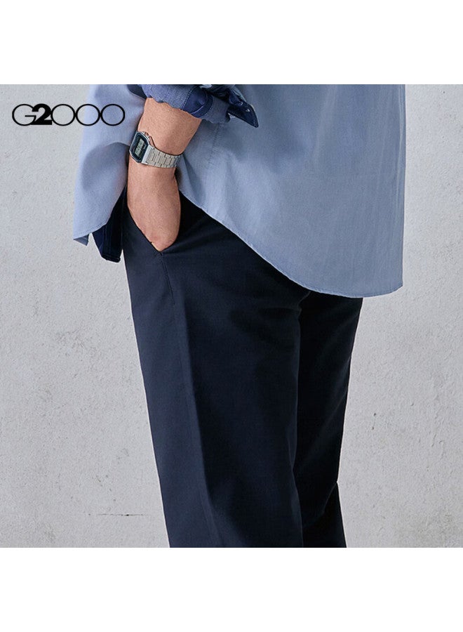 G2000 Men's Autumn Winter Cotton Stretch Skin-friendly Slim Casual Pants - Image 2