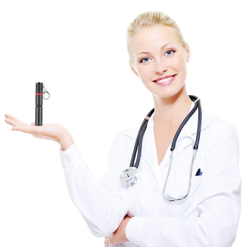 Portable LED Pen Flashlight Clip On Inspection Light Brightness Modes For Outdoor - Image 4