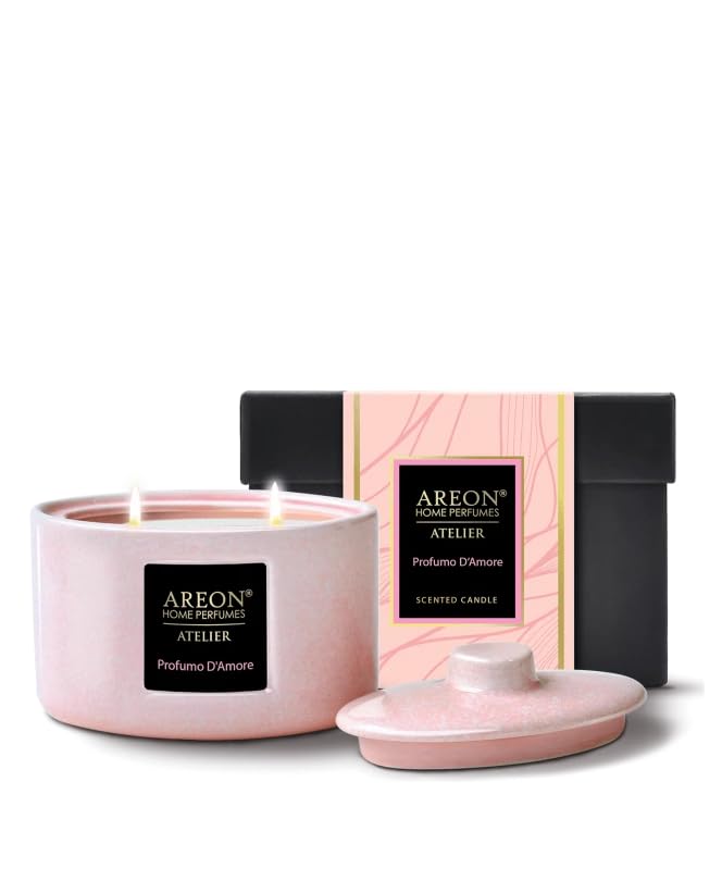 Areon Areon Home Perfume Premium Natural Air Freshener Botanic Collection Profumo DAmore 150 gm 
