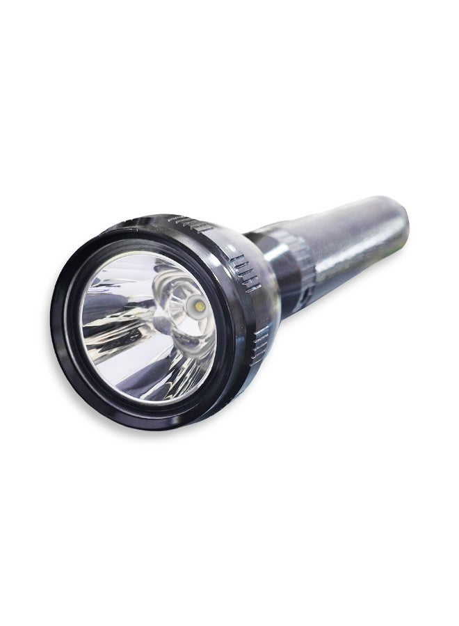 مصباح LED قابل لإعادة الشحن بقوة 10 وات - شعاع طويل المدى مع بطارية وكابل شحن، لمبة LED RL-202، تصميم متين مقاوم للماء والصدمات، عمر افتراضي يصل إلى 100000 ساعة للاستخدام الخارجي والمنزلي - Image 2
