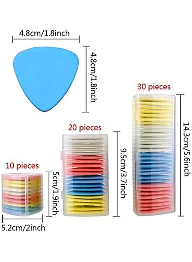 Triangle Tailors Chalk,Sewing Fabric Chalk and Fabric Markers for Quilting,Sewing Supplies Accessories (20Pcs) - Image 2