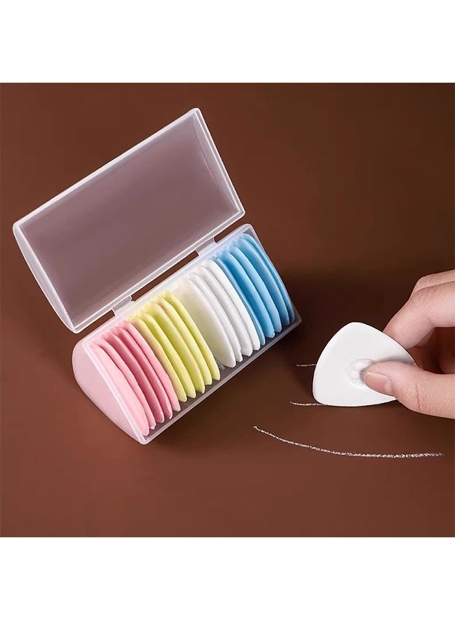 Triangle Tailors Chalk,Sewing Fabric Chalk and Fabric Markers for Quilting,Sewing Supplies Accessories (20Pcs) - Image 5