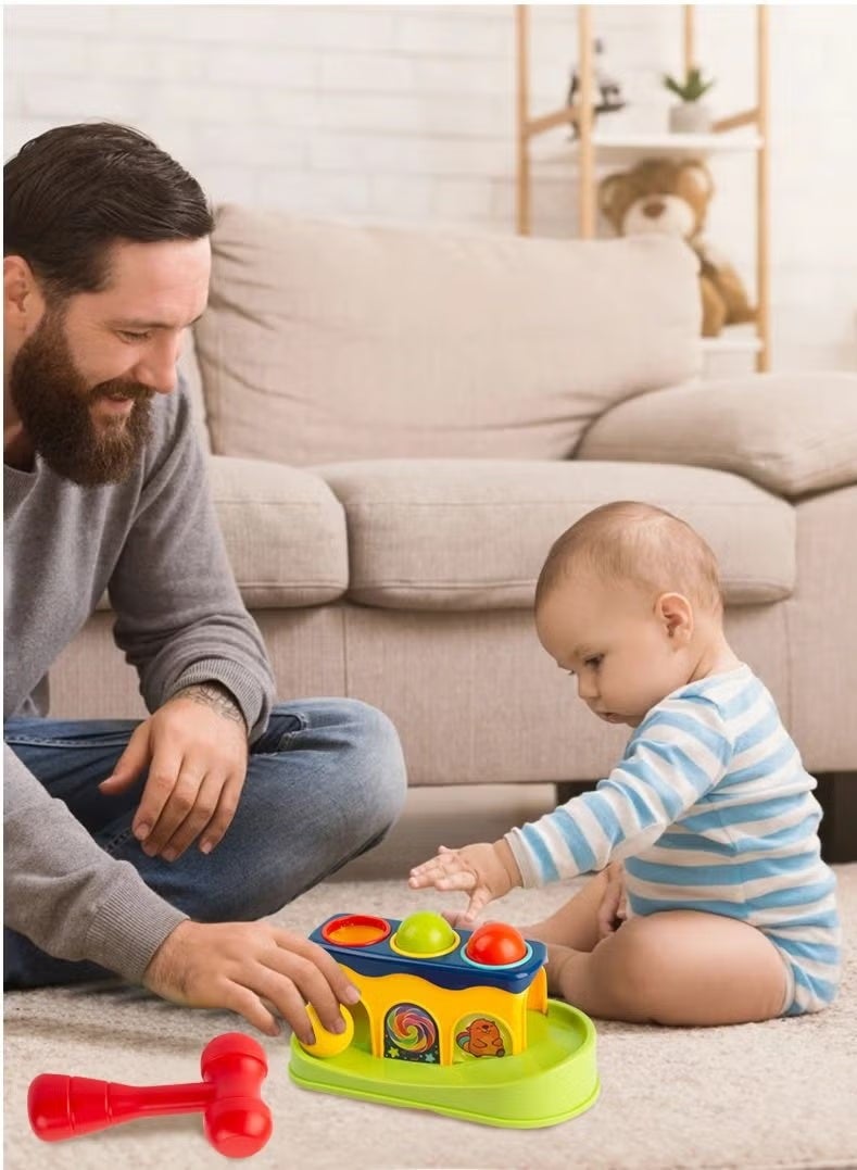 سوفام هامر وكرة إسقاط الألعاب لطفل رضيع ضرب الكرة ألعاب الأطفال - Image 3