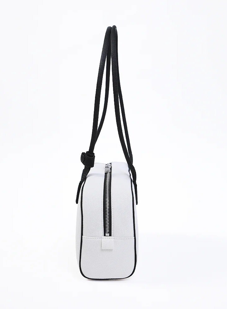 MLB MLB Los Angeles Dodgers Polyester Handbag Shoulder Bag Regular Unisex Dark Cream  - Image 3