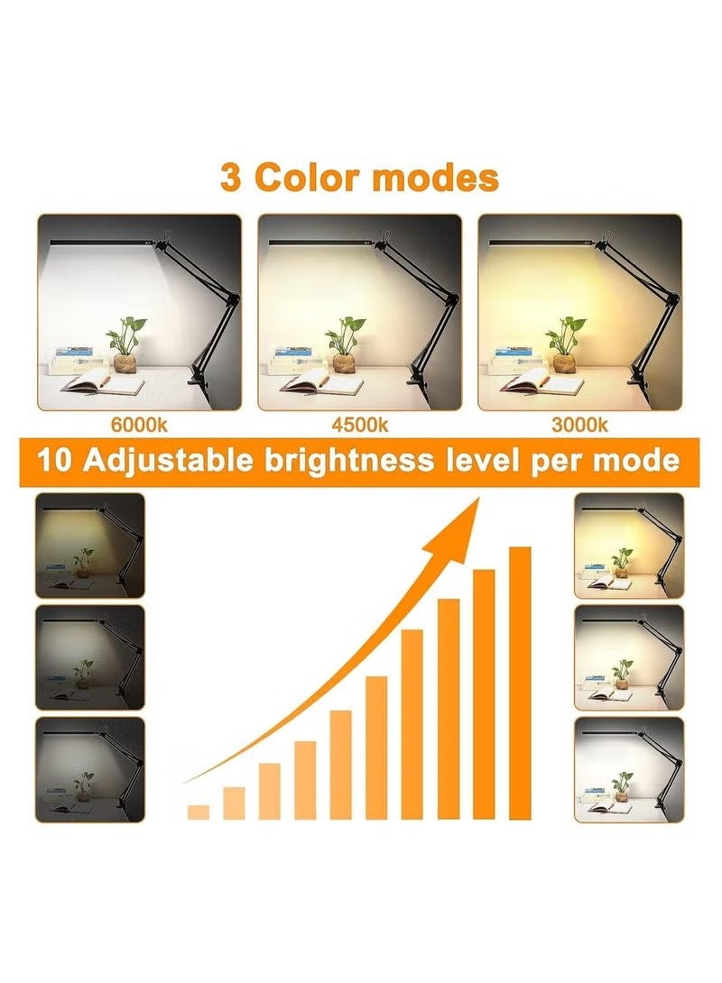 بيوينتي مصباح مكتب مزود بمشبك - Image 2