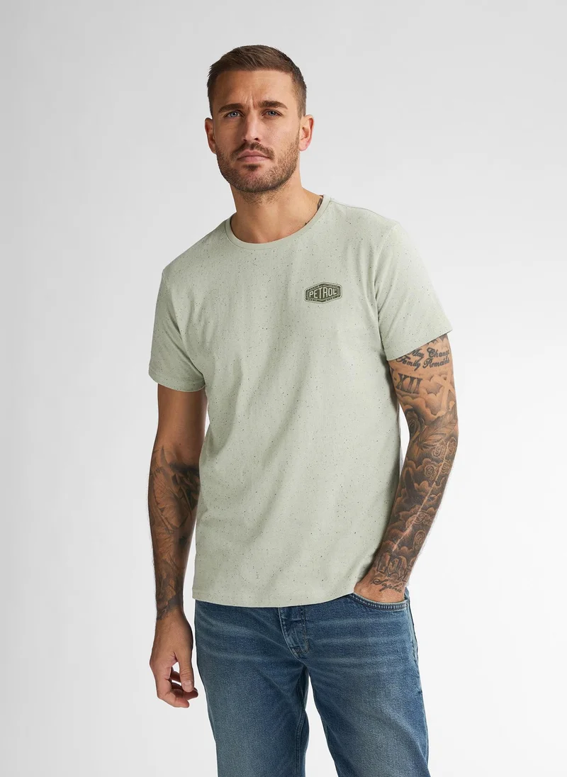 بترول اندستريز تيشيرت رجالي كلاسيك بطبعة