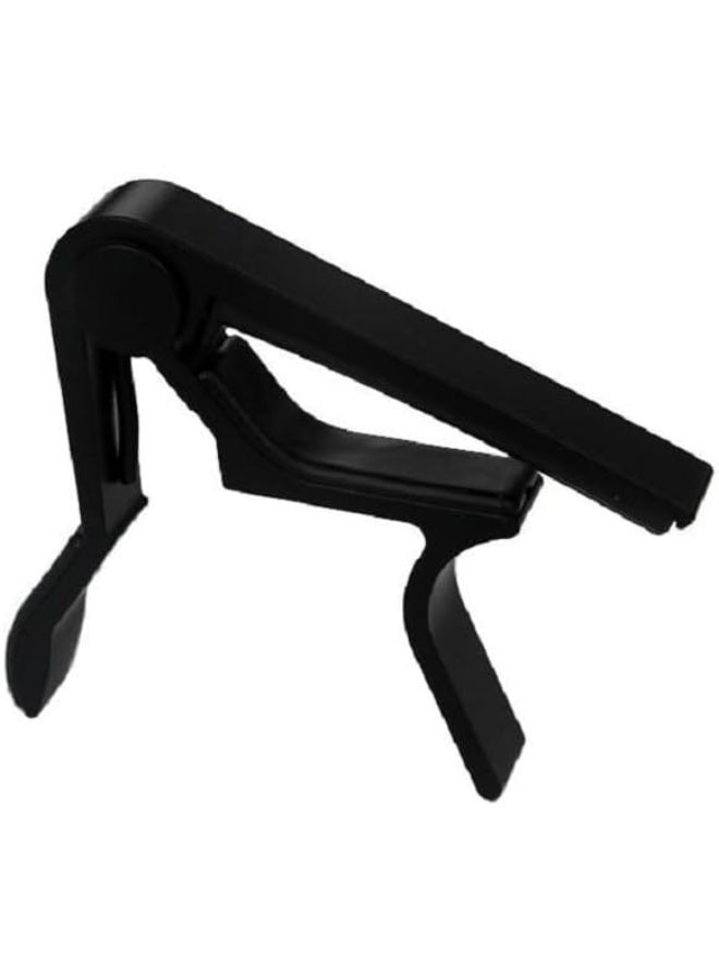 Namuai Namuai Megarya Guitar Capo, for 6 String Acoustic and Electric Guitars, Bass, Mandolin, Ukulele, Black Guitar Capo - Image 1