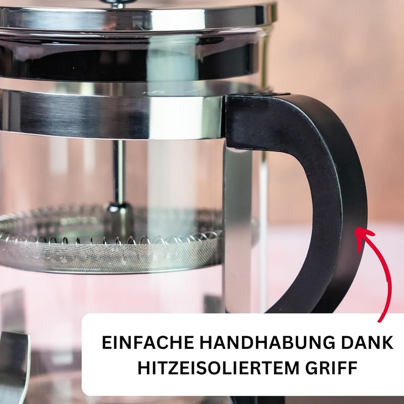 Westmark French Press 24702260 Coffee Maker 500 ml Brasilia BPA-Free Stainless Steel - Image 4
