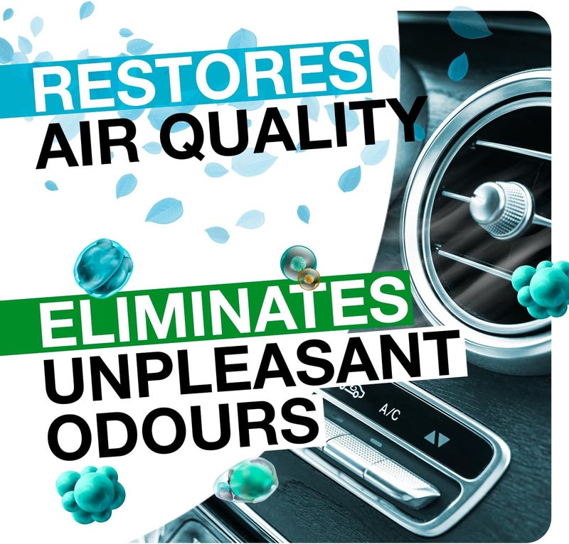 ERRECOM Total Care Purifying Treatment for Vehicle Air Conditioning Systems - 2 x 200 ml Aerosol Cans (MINT) - Image 4
