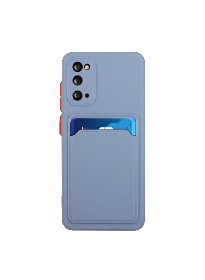 اس-توب جراب لهاتف Samsung Galaxy S20 بتصميم فتحة بطاقة، جراب واقٍ مقاوم للصدمات مصنوع من مادة TPU - Image 2