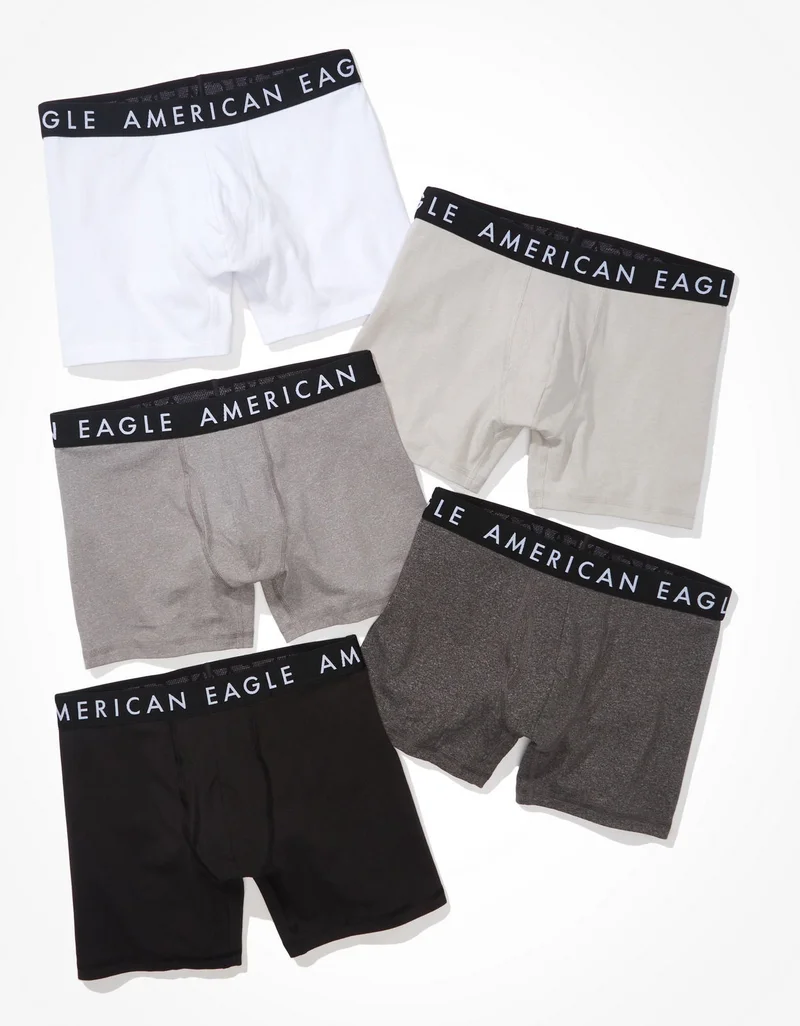 American Eagle AE 4.5" Classic Boxer Brief 5-Pack