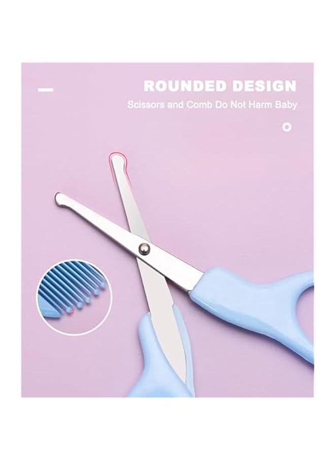 MIXDE 2024 Upgraded 13 in 1 Baby Grooming Kit, Infant Safety Care Set with Hair Brush Comb Nail Clipper  - Image 4