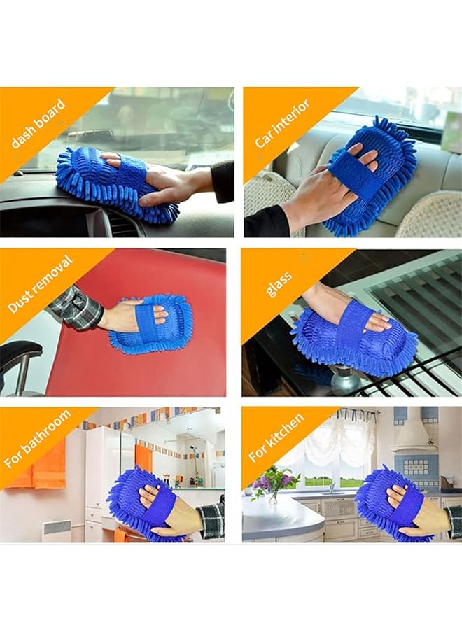 شواي كتلة إسفنجية كبيرة لغسيل السيارات، قفازات فائقة النقاء لمنع التلوث، أداة تنظيف السيارات، مستلزمات السيارات - Image 5