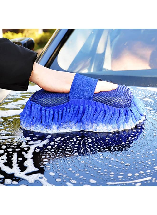 شواي كتلة إسفنجية كبيرة لغسيل السيارات، قفازات فائقة النقاء لمنع التلوث، أداة تنظيف السيارات، مستلزمات السيارات - Image 2