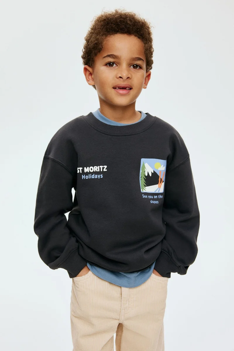 H&M Printed sweatshirt