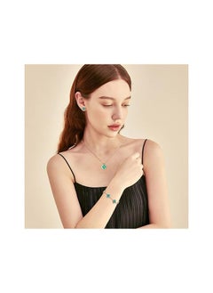 MIRFA Four Leaf Clover Jewellery Set (Green)  - Image 2