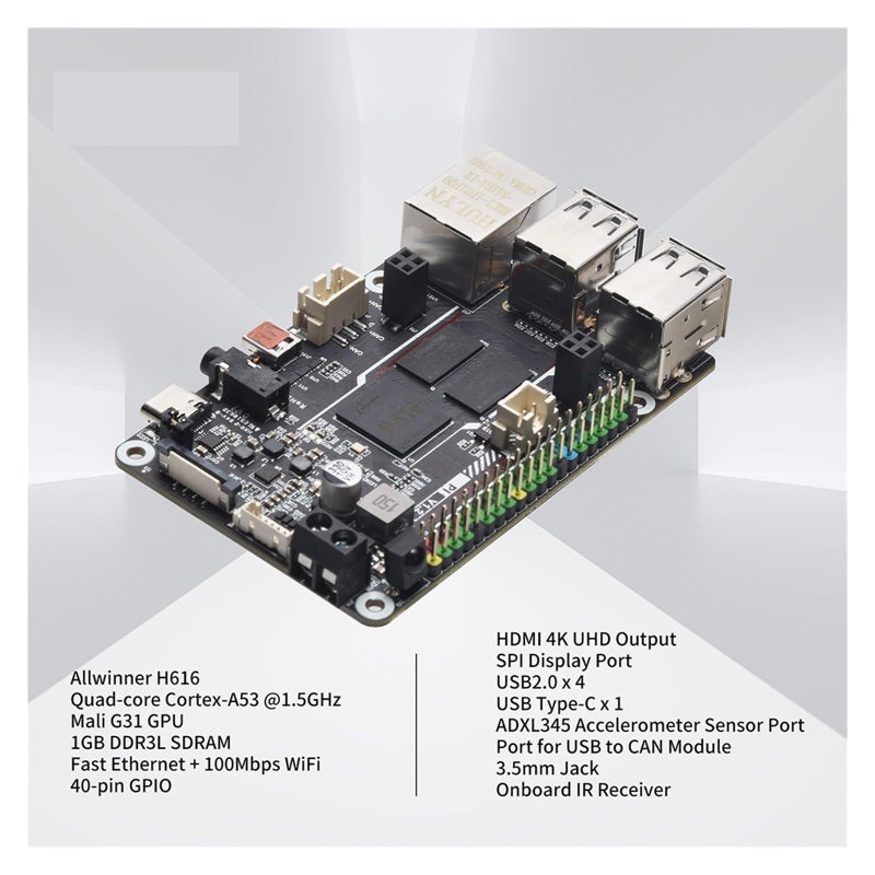 Orange Pi 64 Bit Quad Core Cortex A53 Board Computer Compatible with Klipper 3D Printer - Image 3