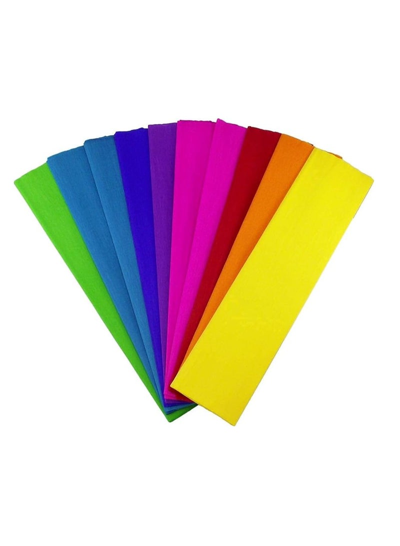 تيرابايت ورق كريب 12 طية 50 × 120 سم، عبوة متعددة الألوان مكونة من قطعتين - Image 1