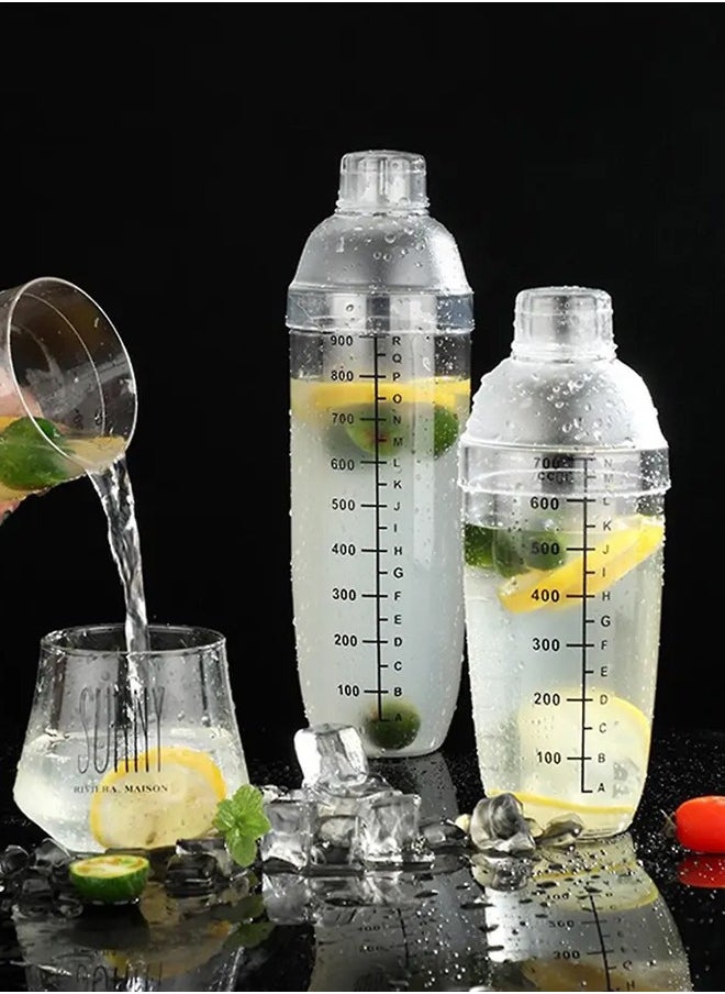 LATEA - 1000cc Plastic Cocktail Shaker Scale Cup - Image 1