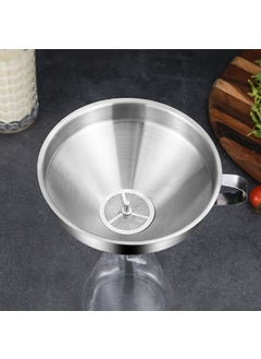 304 Steel 14.5 cm Oil Soft Drink Wine Fruit Juice Funnel with Strainer CIN708 - pzsku/Z2E7B98F9C36BE668CD0DZ/45/_/1725795399/fef2e7fd-7147-49c9-a7d6-bb85e22a1c75