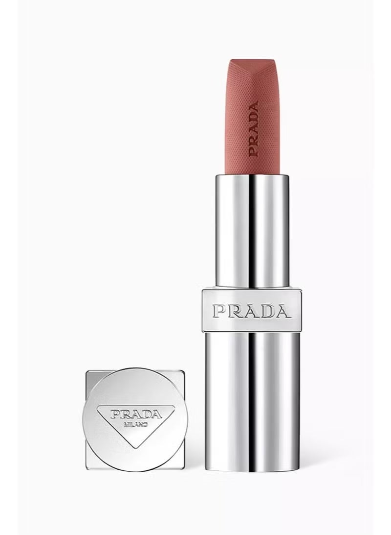 برادا أحمر الشفاه Prada Monochrome Soft Matte (درجة B101 Tiepolo) - 3.9 جم | لون شفاه مطفي - Image 1