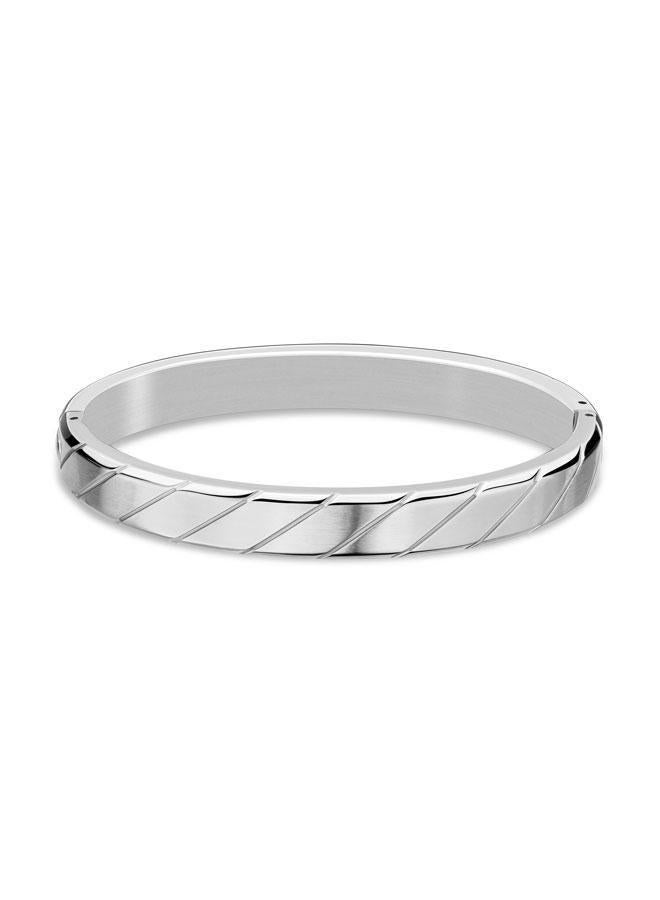 McLaren Stainless Steel Bangle Bracelet - Image 2
