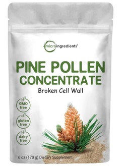 Micro Ingredients Pine Pollen Concentrate 6 oz (170g) Dietary Supplement  - Image 1