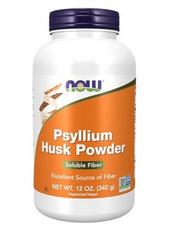 now Psyllium Husk Powder Pure 12 Oz 