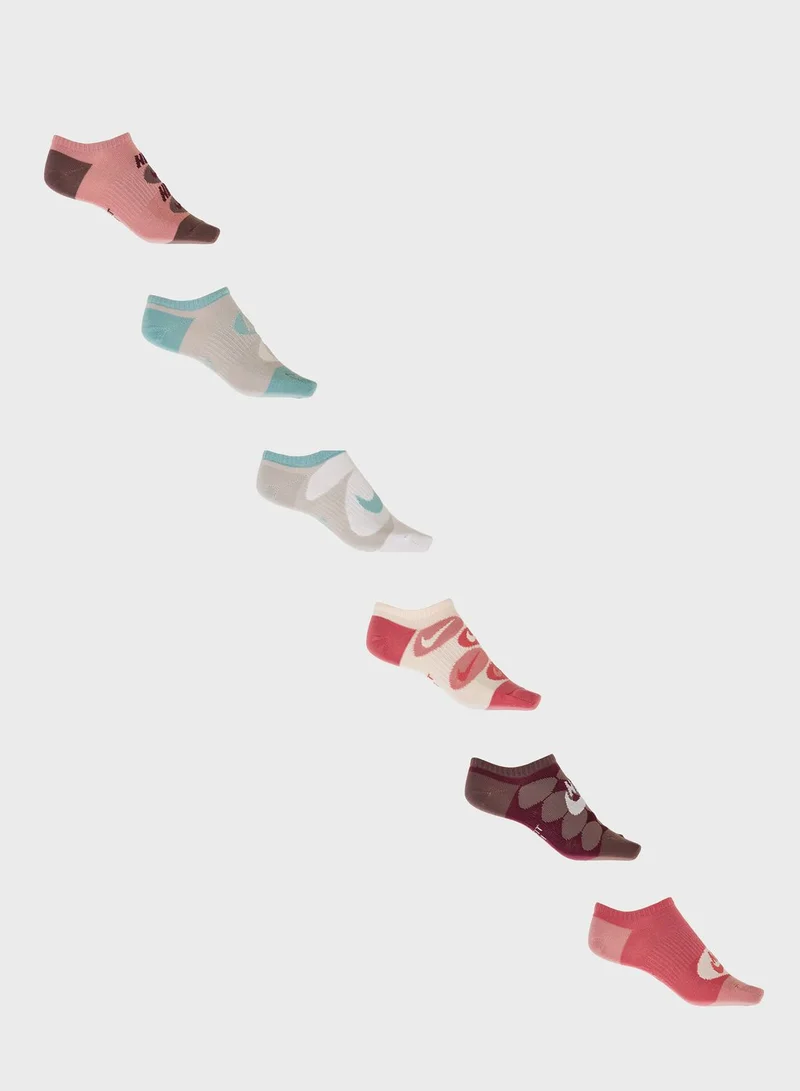Nike 6 Pair Of Everyday Plus Lightweight Socks