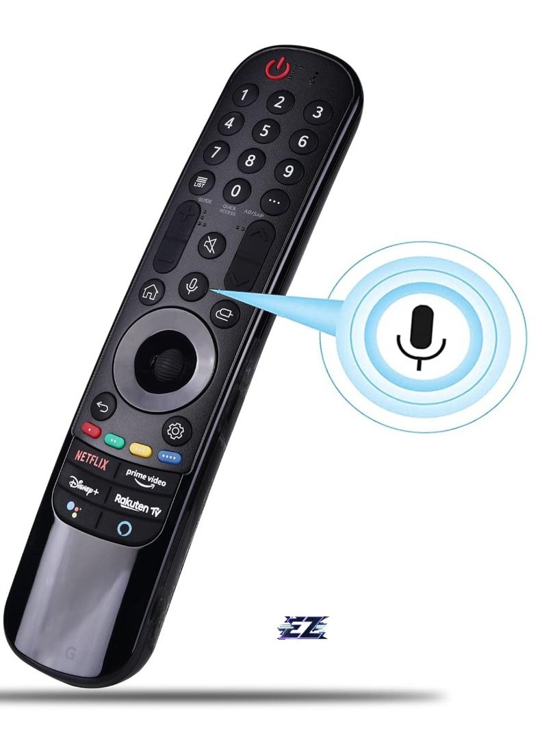 ELTRAZONE AN-MR21GA Magic Remote Control Replacement for LG Smart TV – Voice Remote for LG UHD, OLED, QNED, NanoCell, 4K & 8K TVs – Easy Setup, Full Control, and Voice Command Functionality - Image 2