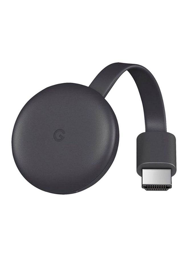 جوجل جهاز بث الوسائط كروم كاست 3 طراز GA00439 فحمي - Image 1