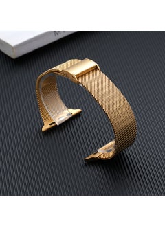 Stainless Steel Magnetic Clasp Bracelet for iWatch Milanese Band Gold