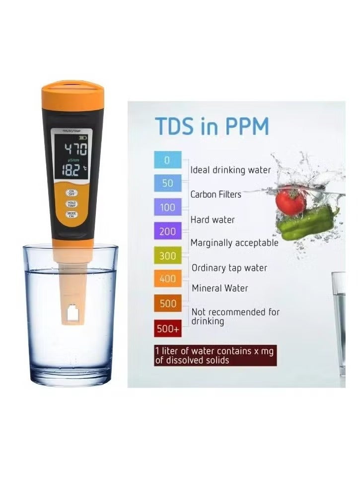 Red Leaf Professional Version of The TDS Water Quality Test Pen Has Higher Accuracy and Measurement Precision, And Can Achieve Ultra-Precise Detection. - Image 1