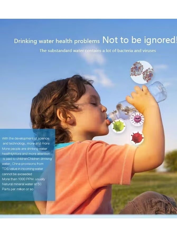 Red Leaf Professional Version of The TDS Water Quality Test Pen Has Higher Accuracy and Measurement Precision, And Can Achieve Ultra-Precise Detection. - Image 4