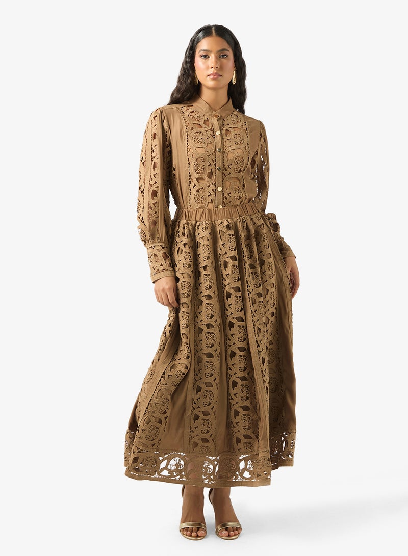 Khizana Lace Top & Skirt Set - Image 5